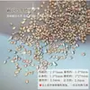 Decoraciones Brillantes para Uñas Color Champagne de Circonita, Mini Pedrería Plana, Pedrería para Uñas Mixta con Forma Marquesa, Al por Mayor