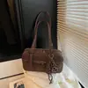 Bolsa de Ombro Único Retro da Moda para Mulheres 2025 Nova Outono e Inverno Versátil Bolsa de Axila Grande Capacidade Bolsa Almofada