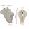 Adequado para Acessórios de Ventilador Elétrico Suporte Conector para Ventilador de Chão de Parede Cotovelo Conector Sky Bridge Pescoço Branco Branco