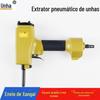 Pistola pneumática para fixação de pregos, pistola para retirada de pregos, extrator de pregos, removedor de pregos, pistola para puxar pregos usada em paletes de madeira