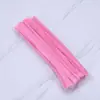 Color sólido lana empaque OPP barra retorcida raíz de lana niños hecho a mano educativo DIY enseñanza peluche al por mayor