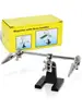 Metal Abrazadera Auxiliar Universal Giratoria para Soldadura Abrazadera Auxiliar para Soldadura de Placa de Circuito Accesorio para Reparación de Placa Base Soporte de Posicionamiento Mesa