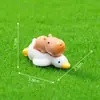 Figura de Capibara Linda para Micro-Paisajismo con Sonidos Homófonos, Accesorio Colgante para Decoración de Jardín DIY, Adorno Pequeño