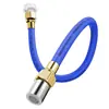 Tubo de Extensión Giratorio, Flexible y Moldeable, Antióxido, Antiexplosión, Resistente a Salpicaduras, Tubo de Extensión para Grifo de Acero Inoxidable para Uso Doméstico