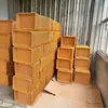 Cesta de exhibición de frutas de imitación de ratán, cesta tejida a mano, cesta de pan, cesta de almacenamiento de bocadillos, cesta de frutas para supermercado, cesta de ratán