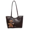 Bolsa Retrô de Luxo para Mulheres Outono 2026 Textura Popular Versátil Bolsa de Ombro Bolsa Tote de Ombro de Grande Capacidade