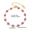 Design Original Elegante Fresco e Doce Pulseira Feminina Círculo Acessórios de Joalheria Fabricante Atacado