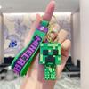 Juego transfronterizo mi mundo llavero Minecraft creativo dibujos animados pequeño colgante juego que rodea pequeños regalos