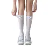 Calcetines JK Nuevos Estilos de Primavera y Verano con Lazo, Calcetines Lolita Estilo Japonés Antideslizantes de Deseo Puro, Transpirables, Adelgazantes, para Embellecer la Piel, para Realzar las Piernas