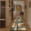 Alfombra Larga Estilo Retro Europeo para Entrada de Casa, Pasillo, Hotel TEMU Transfronterizo en stock