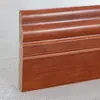 Rodapié de Madera Maciza Nórdica, Azulejo de Esquina para Rodapié, Línea de Pie de Madera Maciza Horneada en Blanco 10cm, Línea de Pie de Esquina de Madera