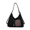 Bolsa Feminina Versátil de Camurça Vintage 2025 Nova Bolsa de Ombro para o Trabalho Grande Capacidade Bolsa Tote Transversal Venda por Atacado