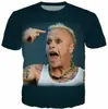 Venta al por mayor de fábrica verano Halloween calabaza impresión digital 3D ropa deportiva casual para hombres, mujeres y niños camiseta top