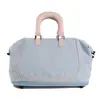 Bolsa de viaje portátil para viajes cortos, bolsa de equipaje con almacenamiento expandible, bolsa cruzada de gran capacidad para natación, con separación de seco y húmedo, bolsa de gimnasio