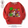 Caja de Ritmos Sprunki Nueva Juego Musical Periférico Ropa Sudadera Infantil Algodón y Felpa Top Casual 8