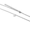 Acero Inoxidable Chapado al Vacío en Oro de 18K Cadena de Eslabones Torcidos Moderna Versátil Cadena de Caja Extensión Collar Joyería DIY Cadena Lisa