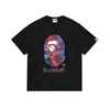 Dropshipping Marca de Moda High Street 240g Camiseta Cartoon de Alta Qualidade Manga Curta Comércio Exterior Atacado Transfronteiriço Unissex Top Camiseta Tendência