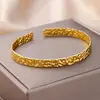 Pulsera de Serpiente de Acero Inoxidable y Oro de 18 Quilates para Mujer, Joyería de Moda de Apertura Amplia Europea y Americana Transfronteriza, Popular en Forma de Serpiente Oro Rosa