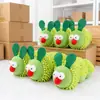 Caterpillar de Catnip Brinquedo para Gato Autoentretenimento Brinquedo Biônico para Animal de Estimação Boneca de Pelúcia Brinquedo para Filhote Suprimentos para Animais