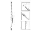 Pendientes de BTS Bangtan Boys, Tachuelas, Pines, Clips para Orejas con Cadena de Acero Inoxidable, Pendientes Estilo Mismo de Jin Seok-Jin al por Mayor