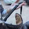 Cinturón de Fijación para Parabrisas de Vehículo Eléctrico Correa Ajustable Clip Cinturón Elástico Resistente al Viento y Cálido en Invierno Correa Fija