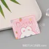 Llavero de Dibujos Animados Portatarjetas Plegable Tarjeta Nueva Estilo Lindo Producto Universal Tarjeta de Exhibición en Stock para Venta al por Mayor