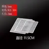 Tapa de Drenaje de Piso Cuadrada Redonda Acero Inoxidable 304 Filtro de Cabello para Desagüe de Cocina Baño con Asa