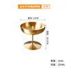 Copa Alta de Helado de Lujo Ligero, Vaso de Acero Inoxidable para Bebidas Frías, Vaso de Helado de Verano, Copa de Postre para Banquete de Boda, Copa de Fruta para Mesa de Postres