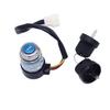 Accesorios para cerradura eléctrica de puerta de motocicleta, arranque eléctrico de tres velocidades, bloqueo de encendido de tres cables, interruptor de encendido para carrito de golf