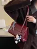 Moda Retro Bolso de Hombro Único Sobaco Comercio Transfronterizo Nueva Moda Alta Gama Cuero Aceitado Bolso de Mano para Desplazamiento Bolso Tote