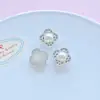 Novo Diamante Gatinho Desenho Animado Pérola Broche Ornamento Crocs Acessórios DIY com Fivelas de Sapato Flores de Sapato Materiais Decorativos