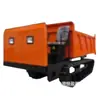 Fábrica de Origen Transportador de Orugas de 4 Toneladas Camión Volquete Hidráulico para Terrenos Montañosos Boscosos y Pendientes, Vehículo Trepador Multiusos
