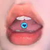 Unhas de Língua Revestidas com Coração de Quatro Cores, Ornamentos de Língua com Gotejamento de Óleo em Aço Inoxidável, Joias de Piercing Europeias e Americanas, Anéis de Língua, Vendas Quentes no Atacado Transfronteiriço