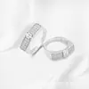 Anillo Redondo de Diamante Completo con Incrustaciones de Circonia, Stock Listo del Fabricante, Más Vendido en Amazon Wish Aliexpress