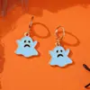 Pendantes Europeus e Americanos de Halloween Fantasma Abóbora Fantasma Morte Brincos de Gotejamento de Óleo Brincos Góticos de Halloween