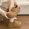 Zapatos de plataforma retro estilo francés para mujer, nueva colección primavera/otoño 2026, versátiles con vestidos, zapatos Mary Jane de suela suave