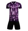 Rápido atacado verão novo homens e mulheres roupas de competição esportiva de secagem rápida empresa personalizada terno de manga curta roupas de futebol esportivo