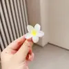 Pinza para el Cabello Flor de Huevo de Alta Gama Transfronteriza de Amazon Pinza Elegante para el Cabello Pinza de Garra para la Parte Posterior de la Cabeza