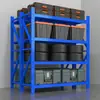 Prateleira de Armazenamento Resistente Multi-Camadas Casa Garagem Prateleira de Armazenamento Multifuncional Prateleira de Aço Usado Frete Grátis