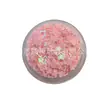 Botella Redonda de 24 Colores Polvo Flash de Brillo para Manicura Juguete de Barro de Cristal Slime Accesorios de Relleno Lentejuelas de Estrella de Cinco Puntas
