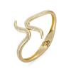 Pulsera de Serpiente Retro Europea y Americana Elementos Animales Espíritu Creativo Pulsera de Serpiente Femenina Galvanoplastia Moda Fábrica Venta Directa al por Mayor