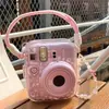 Nuevo Estuche Protector Transparente de Cristal Transparente Fujifilm Instax Mini13 para Cámara de Mano/Bandolera/Bolsa