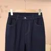 Pantalones de Mamá Otoño Cintura Elástica Jeans 2026 Nuevo Estilo Moda para Mujeres de Mediana Edad Pantalones Casuales Nuevos y Elegantes