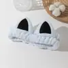 Diadema de Peluche para Lavado Facial para Mujeres, Antideslizante, Sin Marcas, Diseño Lindo y de Alta Gama Personalizable, Adecuada para Aplicar Mascarillas Faciales y Maquillaje, Resistente a la Humedad