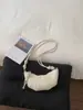 Bolsa de Moda Transfronteiriça Estilo Dumpling para Mulheres 2026 Nova Tendência Estilo Coreano Bolsa de Ombro Transversal Simples com Toque de Luxo Bolsa Croissant de Nicho