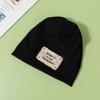 Logotipo de letra Gorra de moda otoño nuevo gorro elástico para niños gorra simple de moda para adultos gorra para padres