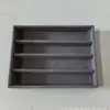 Caja de joyería pequeña de franela soporte de exhibición de joyas aretes anillo plato de exhibición para almacenamiento de joyas suministro directo de fabricantes fuente
