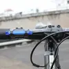 Luz Trasera Recargable por USB para Bicicleta de Montaña 5 LEDs Impermeable Super Brillante Luz de Advertencia DC918 BS216