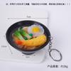 Tigela de ramen estilo japonês simulação de PVC Ishakaya pássaro queimando simulação de ornamentos de comida acessórios para casa de brincar de cozinha DIY