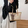 Bolso Tote de Estilo Coreano de Moda para Mujer de Este Año, Nuevo Modelo Primavera 2026, Bolso de Hombro Color Block, Bolso Versátil de Axila